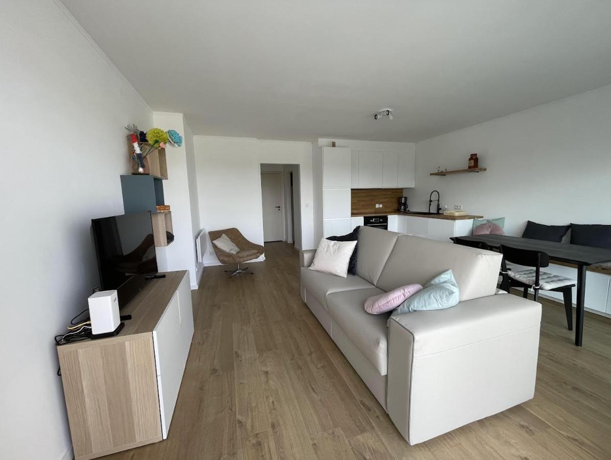 Moderne Studio Aan Het Strand In Oostduinkerke-Bad ก๊กไซเดอ ภายนอก รูปภาพ